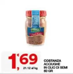 Sisa Costanza Acciughe in olio di semi offerta