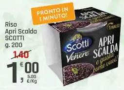 Supermercati Dok Riso Apri Scalda SCOTTI offerta