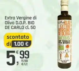 Supermercati Dok Extra vergine di oliva d.o.p. bio de carlo offerta