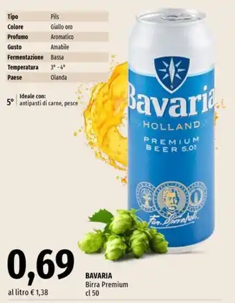 Famila Market Bavaria birra premium offerta