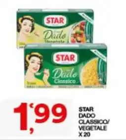 Sisa STAR Dado Classico offerta