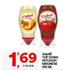 Sisa Calvé Top Down Ketchup/ Maionese offerta