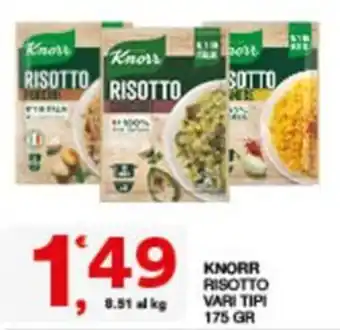 Sisa Knorr Risotto offerta