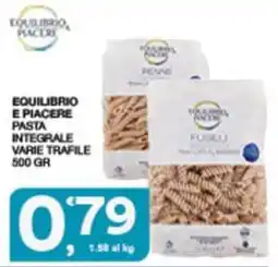 Sisa Equilibrio e piacere pasta integrale varie trafile offerta