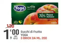 Supermercati Dok Succhi di Frutta YOGA offerta