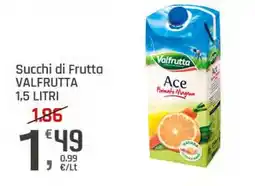 Supermercati Dok Succhi di Frutta VALFRUTTA offerta