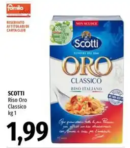 Famila Market SCOTTI Riso Oro Classico offerta