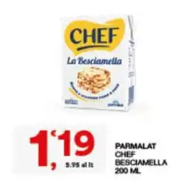 Sisa PARMALAT CHEF Besciamella offerta