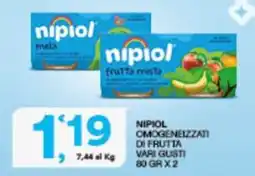Sisa Nipiol omogeneizzati di frutta vari gusti offerta