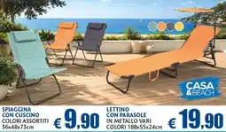 Europlanet Casa SPIAGGINA CON CUSCINO offerta