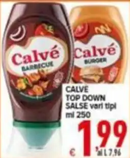 Iper Triscount Calvé Top Down Salse offerta