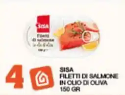 Sisa SISA FILETTI DI SALMONE IN OLIO DI OLIVA offerta