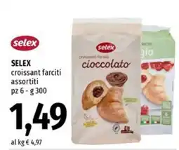 Famila Market SELEX croissant farciti assortiti offerta