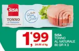 Sisa SISA TONNO AL NATURALE offerta