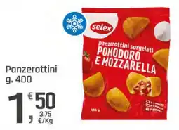 Supermercati Dok selex panzerottini surgelati POMODORO E MOZZARELLA offerta