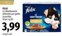 Famila Market Felix le ghiottonerie alimento per gatto offerta