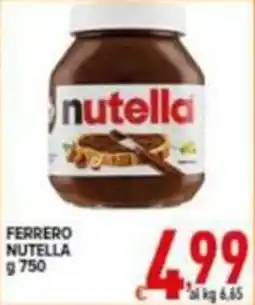Iper Triscount FERRERO NUTELLA offerta