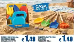 Europlanet Casa GIOCHI DA SPIAGGIA CON SECCHIELLO offerta