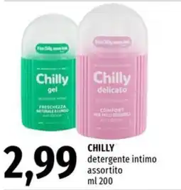 Famila Market Chilly detergente intimo offerta