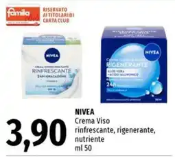 Famila Market NIVEA Crema Viso rinfrescante, rigenerante, nutriente offerta