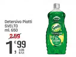 Supermercati Dok Detersivo Piatti SVELTO offerta