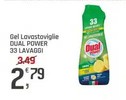 Supermercati Dok Gel lavastoviglie dual power offerta