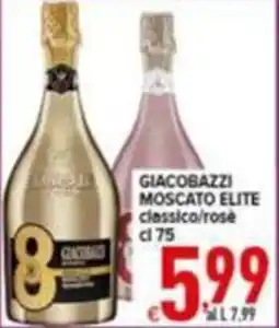Iper Triscount Giacobazzi Moscato Elite offerta