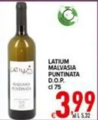 Iper Triscount LATIUM MALVASIA PUNTINATA offerta