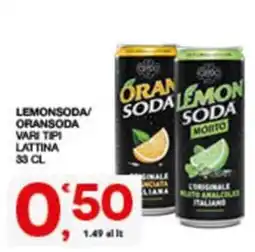 Sisa LemonSoda/OranSoda offerta