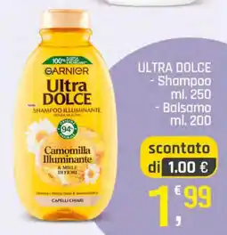 Supermercati Dok Garnier Ultra Dolce Shampoo Illuminante offerta