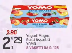 Supermercati Dok Yogurt Magro Gusti Assortiti YOMO offerta
