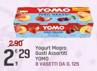 Supermercati Dok Yogurt Magro Gusti Assortiti YOMO offerta