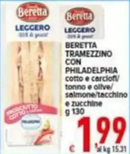 Iper Triscount Beretta Tramezzino offerta