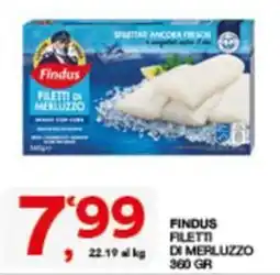 Sisa Findus Filetti di Merluzzo offerta
