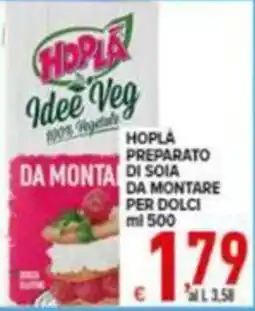 Iper Triscount HOPLA Idee Veg DA MONTA offerta