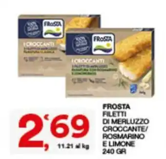 Sisa FROSTA FILETTI DI MERLUZZO CROCCANTE offerta