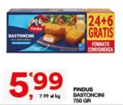 Sisa Findus Bastoncini offerta