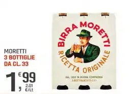 Supermercati Dok Birra Moretti offerta