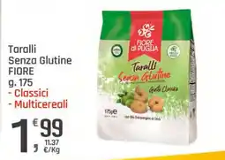 Supermercati Dok Taralli senza glutine fiore offerta