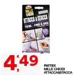 Sisa Pattex Mille Chiodi Attacca&Stacca offerta