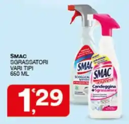 Sisa SMAC Sgrassatori offerta