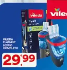 Sisa VILEDA FLATMOP H2PRO COMPLETO offerta