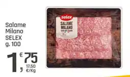Supermercati Dok Salame Milano SELEX offerta
