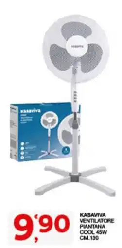 Sisa KASAVIVA VENTILATORE Piantana COOL offerta