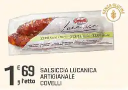 Supermercati Dok SALSICCIA LUCANICA ARTIGIANALE COVELLI offerta