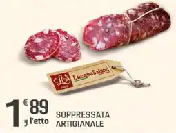 Supermercati Dok SOPPRESSATA ARTIGIANALE LucanaSalumi offerta