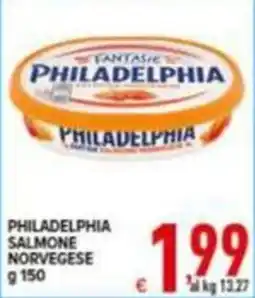 Iper Triscount PHILADELPHIA SALMONE NORVEGESE offerta