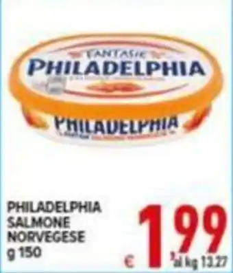Iper Triscount PHILADELPHIA SALMONE NORVEGESE offerta