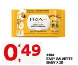 Sisa FRIA EASY SALVIETTE BABY offerta