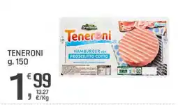 Supermercati Dok Teneroni Hamburger con Prosciutto Cotto offerta